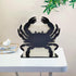 Modern Crab Design Napkin Holder, Metal Iron Dispenser Organizer for Tissue Paper, Bills, Tabletop Stand for Home