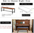 Saula Settee, 32 12 Inch) Piano Bench cushons for Indoor Furniture with Ties Non Slip Kitchen Dining Room Bench seat