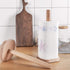 UHBGT Paper Towel Holder - Kitchen Paper Hanger Rack, Bathroom Towel Roll Stand Organizer for Countertop, Wooden Paper