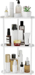 Jesginboo 3 Tier Bathroom Counter Organizer, Vanity Organizer Corner Shelf, Skincare, Makeup