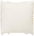 16-inch PLS7142A-1616 Safavieh Home Collection Grema Boho White Fringe Decorative Accent Pillow