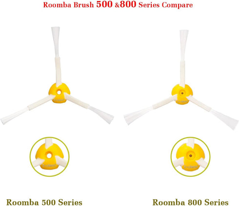 I clean Replacement Brush for iRobot Roomba 960, 980, 985, 860, 870, 655 Pet, 8 Pieces Vacuum Cleaner Spinning Brush