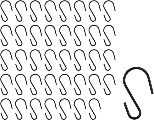 Tulead Mini Hanging Hooks, Iron Hooks Hanger 26×15mm, Pack of 40 for Hanging Pot, Plants, Jewelry
