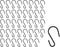 Tulead Mini Hanging Hooks, Iron Hooks Hanger 26×15mm, Pack of 40 for Hanging Pot, Plants, Jewelry