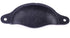 Renovators Supply Manufacturing 4.5 in. Black Wrought Iron Cabinet Handles, Pack of 6 with Hardware