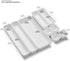 Madesmart 9-Piece Interlocking Bin Pack for Drawer Organization, White Plastic Organizer Tray