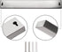 10 Inch Magnetic Knife Strip No Drilling - Upgraded Stainless Steel Magnetic Knife Holder for Wall with 3M Type, Magnet Knife Strip Bar Rack for Kitchen Utensil & Tool Holder