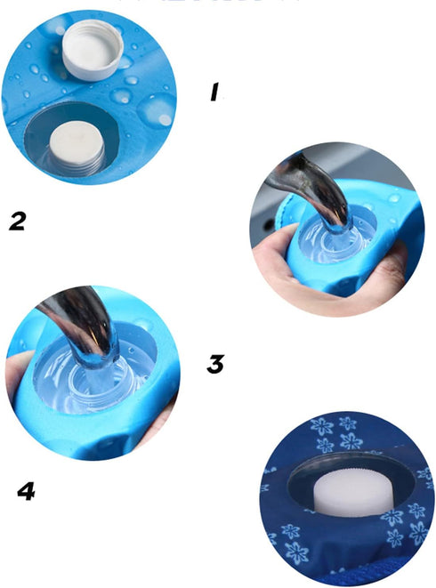 Cooling Mat, Water Cooling Seat Cushion, Soft Ice Pillow for Office Chair & Car Seat, 45*45cm, Children, Student