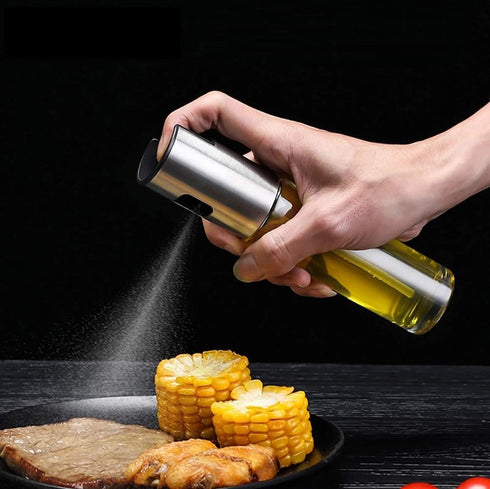 Oil Sprayer for Cooking, Olive Oil Mister for Air Fryer, Portable Mini Kitchen Gadget for Baking, Salad, Grilling