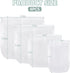 Ninsula 4PCS (8"x12"/14"x14"/10"x12"/12"x12") Nut Milk Bag, Food Grade Nylon Cheese Cloth Bag, Straining Reusable Fine