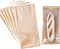 Farsheo French Bread Bags 100PCS Bakery Bags with Clear Window Large Baguette Bread