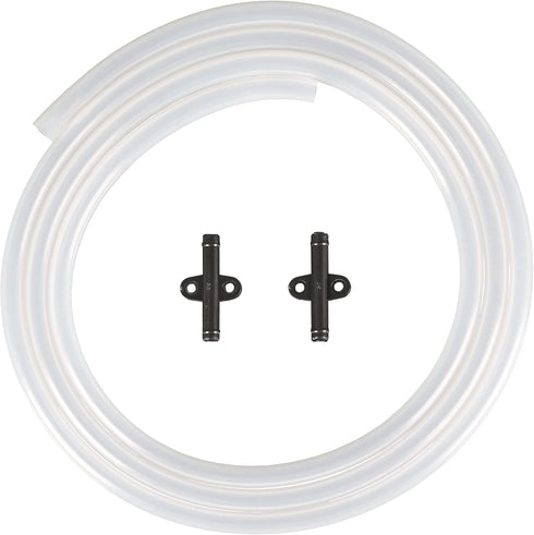 Gevi Household Drain Hose Extension for Nugget Ice Maker GIMN-1000, 1/4'' ID x 6 Feet, Durable Silicone Material