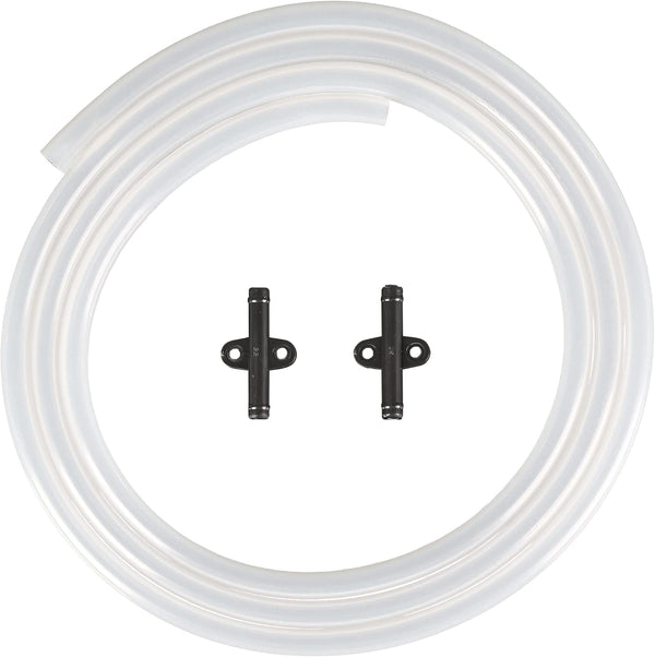 Gevi Household Drain Hose Extension for Nugget Ice Maker GIMN-1000, 1/4'' ID x 6 Feet, Durable Silicone Material