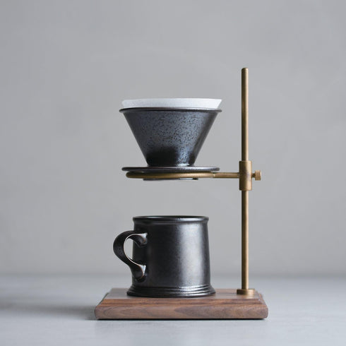 KINTO SCS-S01 27523 Brewer, 4 Cups, Black, Hand Drip, Dishwasher Safe Coffee Maker