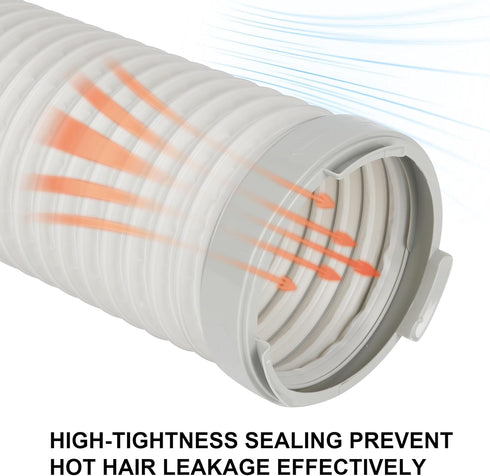 Portable AC Exhaust Hose Coupler, 5.9 Inch Air Conditioner Unit Vent Tube Connector, Portable AC Adapter