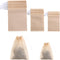 400 Pack Disposable Drawstring Tea Filter Bags - Safe & Natural Unbleached Paper Tea Infuser for Loose Leaf Tea
