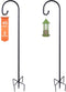 Ottsuls Bird Feeder Pole, 45 INCH Heavy Duty Shepherds Hooks for Outdoor