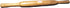 Handmade Mango Wood Rolling Pin, 14 Inch Long Dough Roller for Roti Chapati Paratha, Made in India