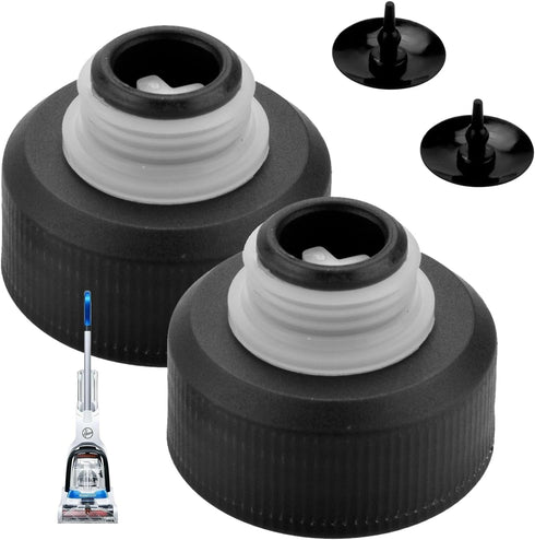 440012803 Solution Tank Cap for Hoover PowerDash Pet, SmartWash & FloorMate Jet, Replacement Cap (2 Pack)