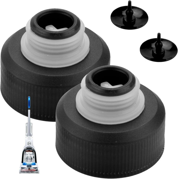 440012803 Solution Tank Cap for Hoover PowerDash Pet, SmartWash & FloorMate Jet, Replacement Cap (2 Pack)