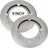 2Pack 9" Lazy Susan Hardware 5/16 Thick Turntable Bearings 750lbs Load Capacity