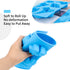 Beasea Dinosaur Soap Mold, 2 Pack 3D Silicone Mat for Mini Chocolate Cake, Fondant, Cookie Baking