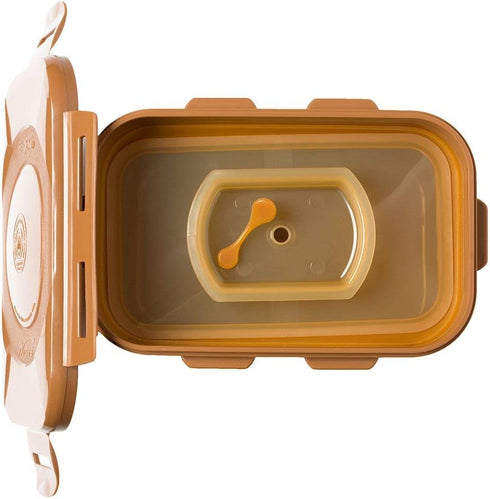 Crazy Korean Cooking Premium Kimchi Fermentation Container, 0.9 Gallon with Inner Vacuum Lid