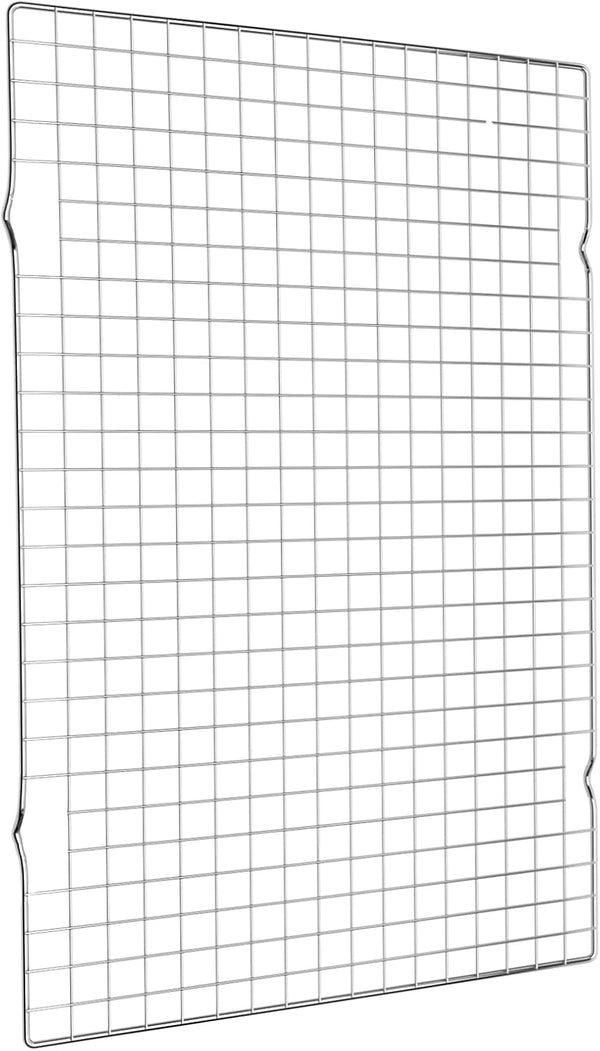 Cooling Rack for Baking - 16x10 Inches Thick Wire Cookie Rack for Cooking, Roasting, Grilling, and Drying