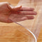 14x24 inch Clear Table Protector, Plastic PVC Desk Cover for Wood Furniture and Glass Dining Tabletop, Waterproof