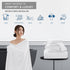 8 Set |2 Sheet,2 Towels,4 Set Piece Bathroom Towel White Oversized Large Bath Towels Hand Washcloths|Ultra Soft
