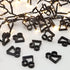 Vikdio 30 Pcs Black Gutter Hooks for Christmas Lights, Holiday Light Clips, Gutter Clips for Outdoor String Icicle
