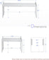 Nxconsu Cabinet Shelf Expandable Height Adjustable Organizer Riser for Kitchen Cabinet, Pantry, Under Sink