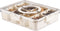 Bandesun Divided Serving Tray with Lid and Handle, Clear Organizer for Snacks, Perfect for Parties