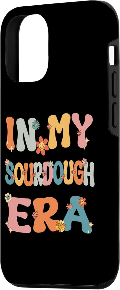 iPhone 13 Pro In My Sourdough Era Retro Groovy Sourdough Cute Bread Baking Case