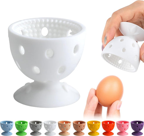 WAMEIJU Egg Brush Cleaner, Egg Cleaner Scrubber for Fresh Eggs, Cute Chick Shaped
