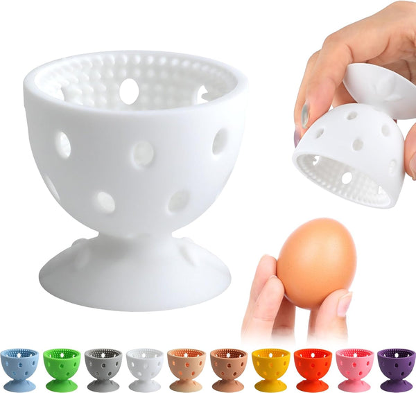 WAMEIJU Egg Brush Cleaner, Egg Cleaner Scrubber for Fresh Eggs, Cute Chick Shaped