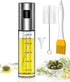 Oil Sprayer for Cooking - 100ml Glass Olive Oil Spray Bottle for Kitchen, Salad, BBQ