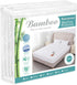 King Size Cooling Waterproof Mattress Protector Pad Cover - Breathable Fitted Sheet Style
