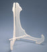 Clear Plastic Easels, 6" High with Locking Bar, Pack of 5