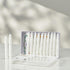 Rite Lite Shabbat Candles - 12 Pieces in Beautiful Box with Artistic Card, White