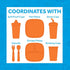 Re-Play 20 Oz. Toddler Bowls for Snack and Dining - Dishwasher & Microwave Safe, Set of 4, Red
