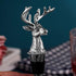 Wine Bottle Stopper with Airtight Seal, Decorative Deer Stainless Steel Antlers for Wine & Beverage