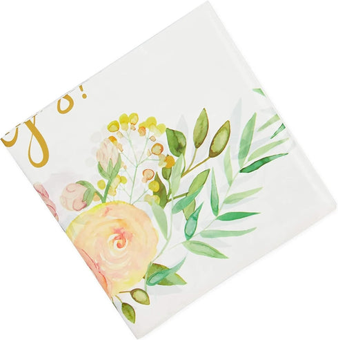 She Said Yes Table Covers for Bridal Showers (54 x 108 in., 3 Pack) - Juvale Engagement Decorations