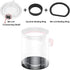Dust Bin Lid Replacement for Dyson V10 V11 V15, Canister Dirt Cup Lid, Bottom Accessories Cover Parts