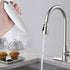 Milk Frother, Electric Whisk, Upgraded Matcha Whisk Drink Mixer for Lattes Cappuccino, White