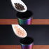 Rainbow Salt and Pepper Shakers, Kyraton Titanium Plating Stainless Steel Grinders, Set of 2