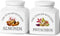 HOMBENE Kitchen Canisters Ceramic Containers, Food Storage Jar with Airtight Lids, 17