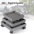 Skelang Set 3 Square Plant Caddy, Wheeled Planter Trays, ABS Plant Pallet, Heavy Duty Plants Dolly Saucer for Moving