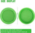 12 Pack Plastic Sprouting Lids for 86mm Wide Mouth Mason Jars, Sprouting Strainer Lid for Canning Jars