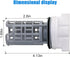 DC97-16991A Washer Drain Pump Filter, Washing Machine Filter Compatible with Samsung Washing WF42H5000AW, WF42H5000AW/A2